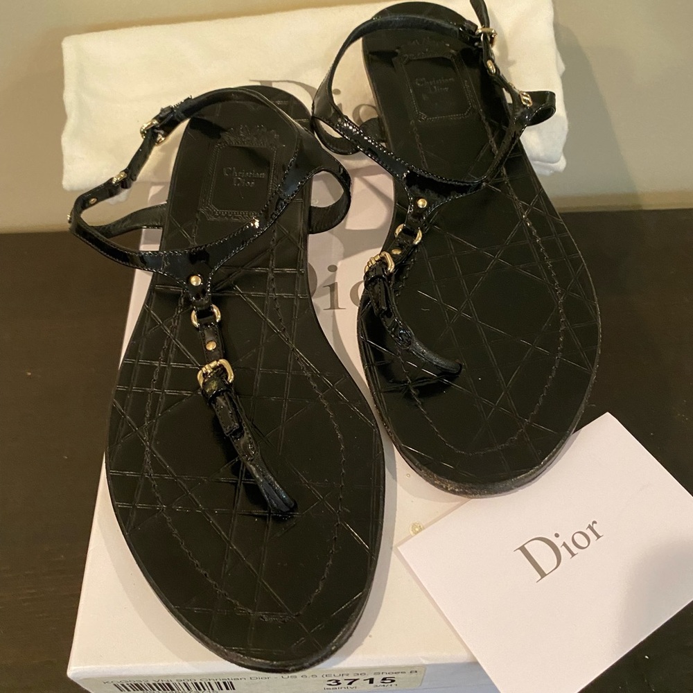 Christian Dior T-Strap Sandal